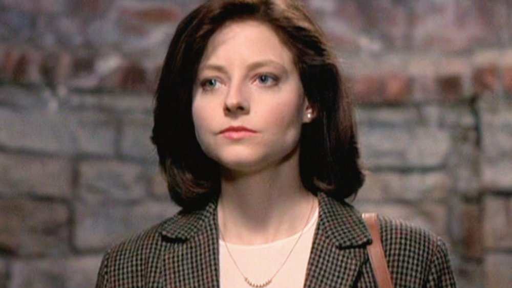 Jodie Foster dans le rôle de Clarice Starling dans Le silence des agneaux