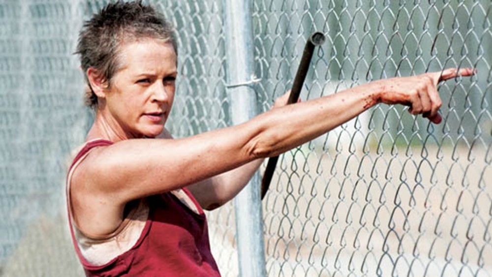 Melissa McBride as Carol Peletier, from The Walking Dead