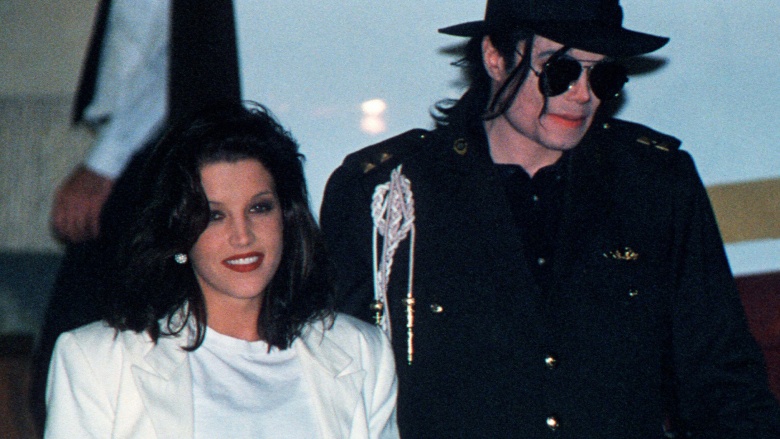 Michael Jackson And Lisa Marie Presley