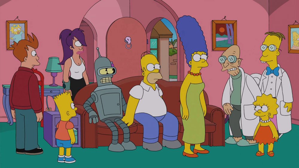 Are The Simpsons and Futurama set in the same universe?