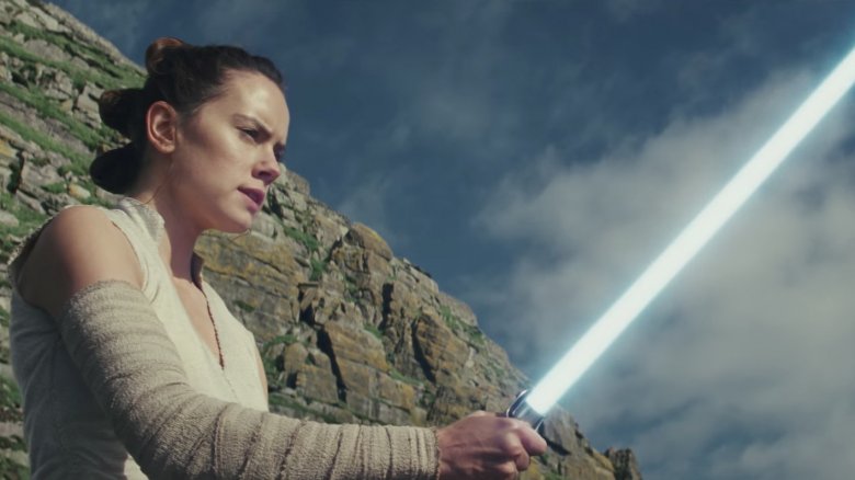 Daisy Ridley in Star Wars: Episode VIII — The Last Jedi