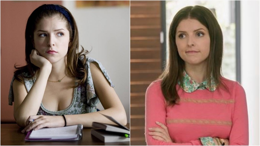 Anna Kendrick in Twilight (L) and A Simple Favor (R)
