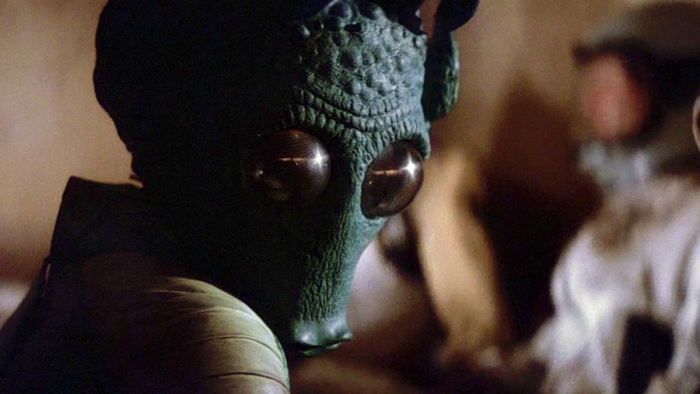 Larry Ward as Greedo in Star Wars