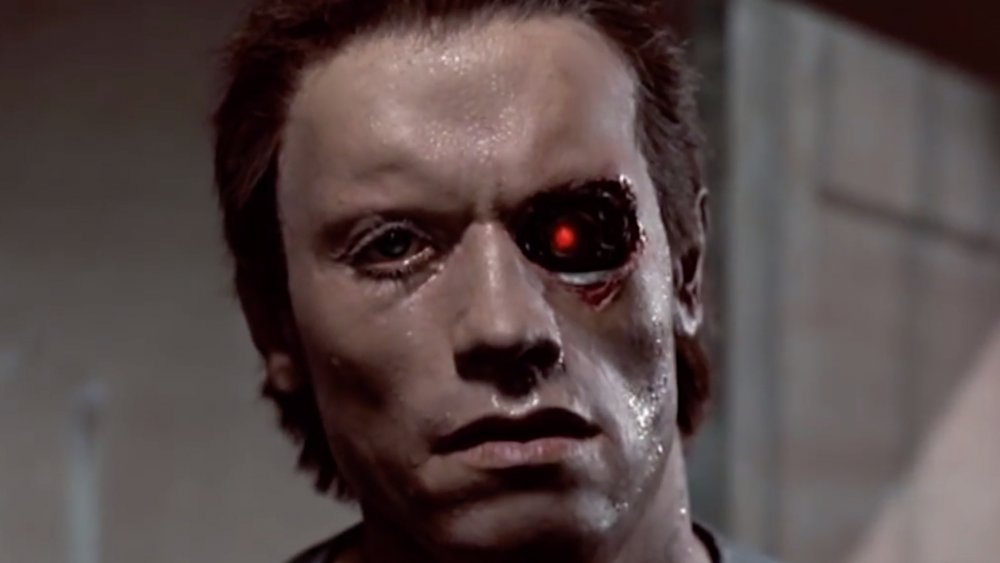 The Terminator repairs himself