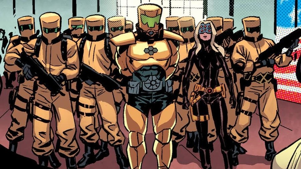 Marvel A.I.M. members in gear