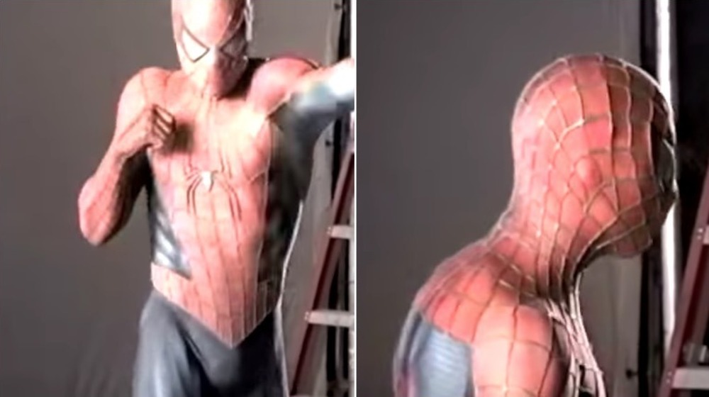 Spider-Man costume test
