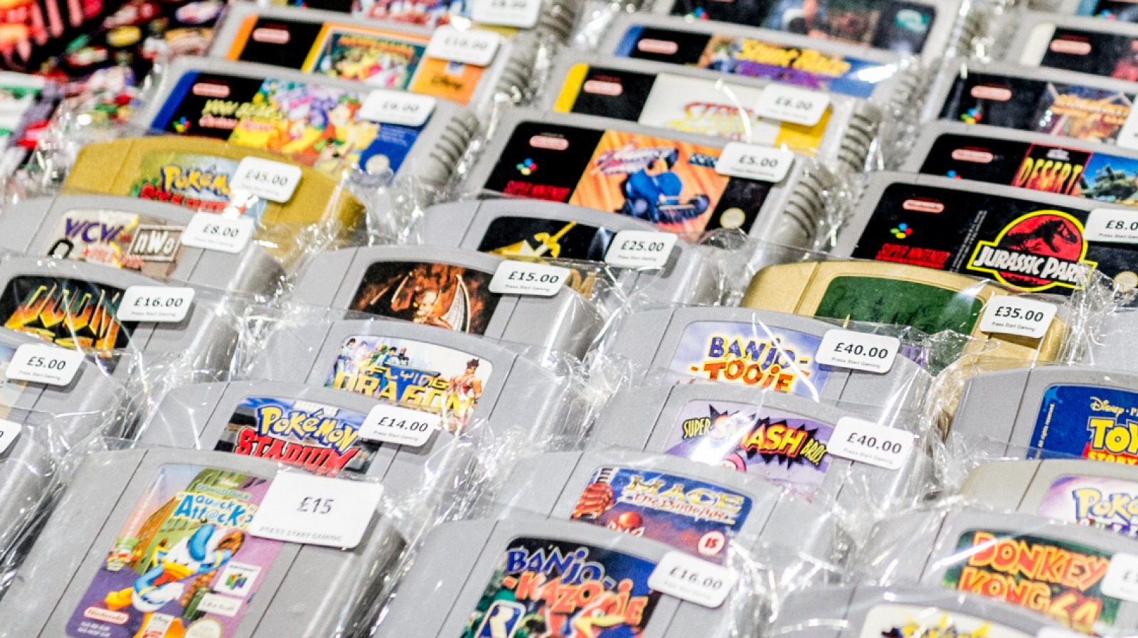 n64 black cartridge games