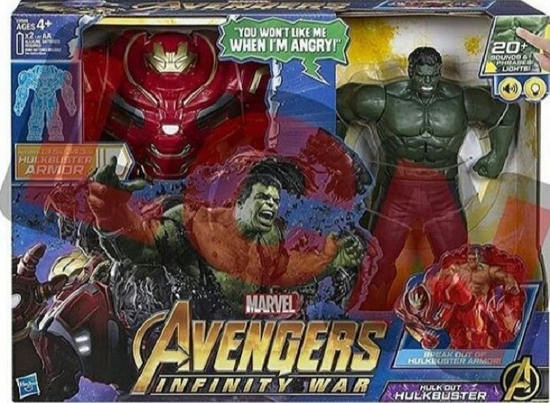 infinity war hulk out hulkbuster